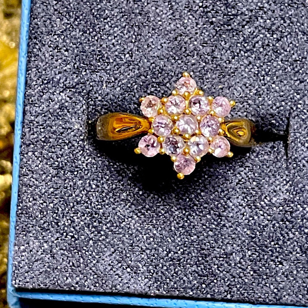 Tanzanite Star ring.